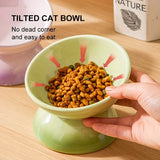 CERAMIC ELEVATED PET FOOD BOWLS