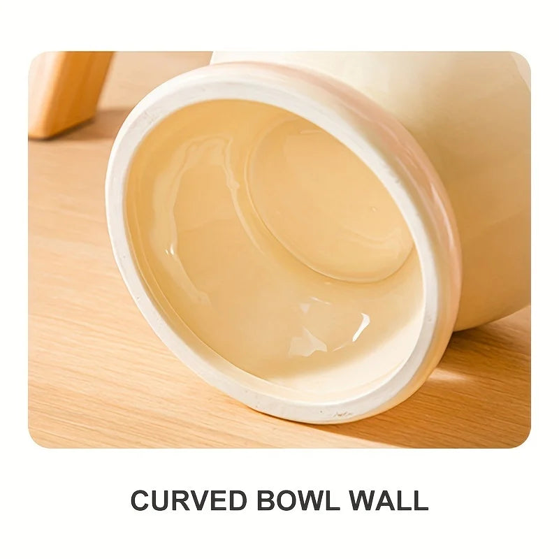 Ceramic Elevated Pet Food Bowls