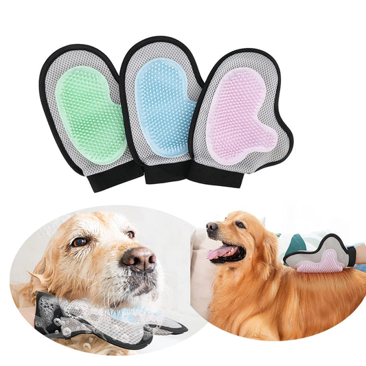 Pet Grooming Glove Brush