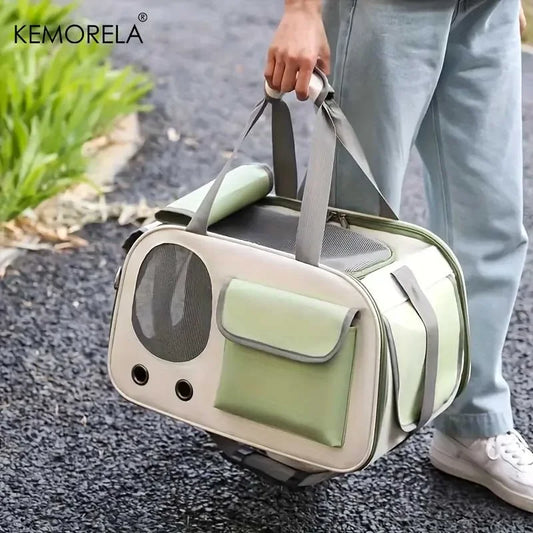 Portable Carrier for Cats & Small Dogs