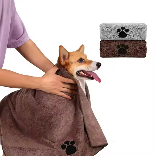 BATH TOWEL ABSORBENT FOR DOGS