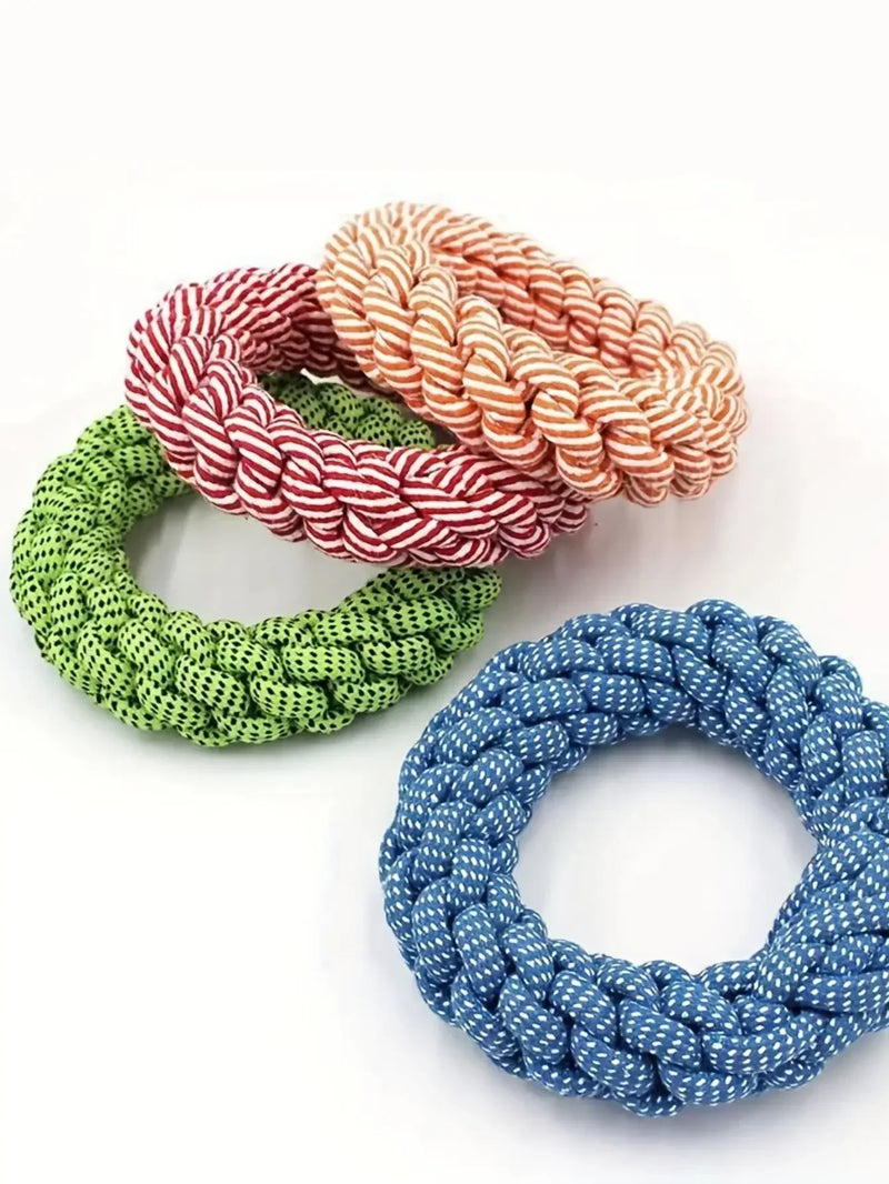 PET DOG ROPE TOY DURABLE CHEW