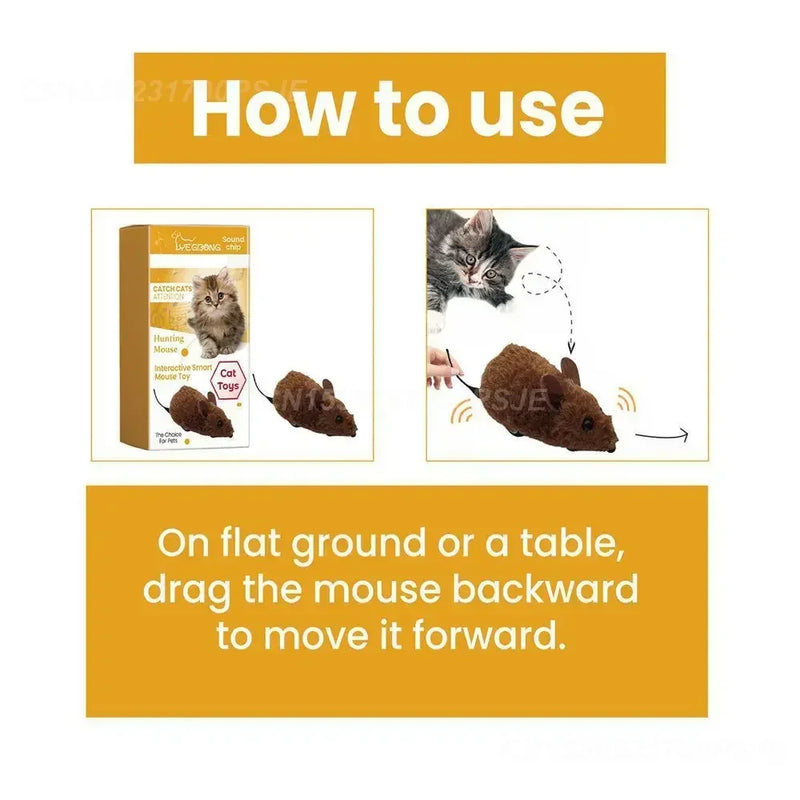 PET INTERACTIVE MOUSE TOY