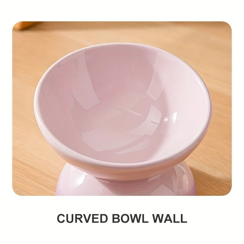 Ceramic Elevated Pet Food Bowls