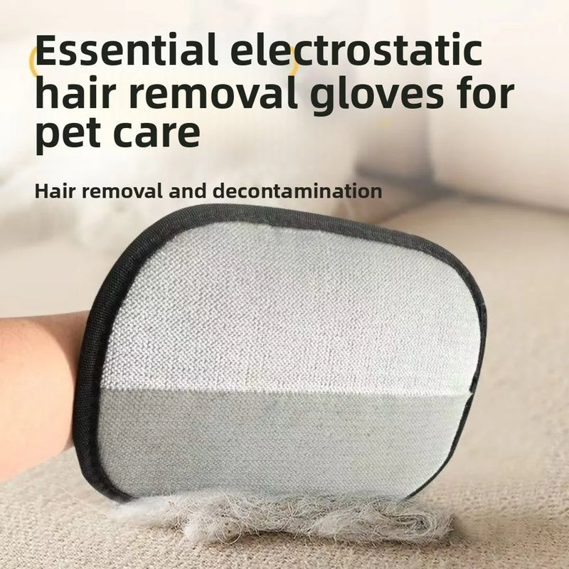 DOG BRUSH REMOVES PET HAIRS